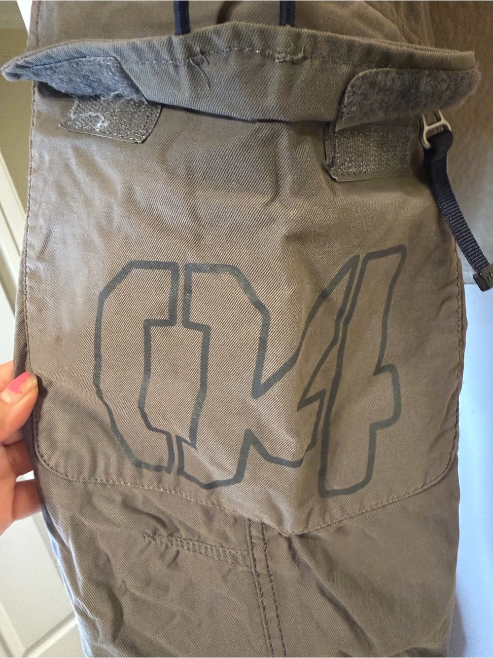 Four Square Gray Cargo Snow Pants - Picture 6 of 13